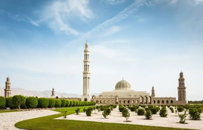Sultan Qaboos Grand Mosque in Oman